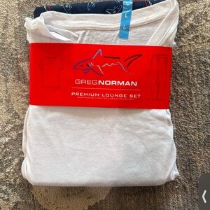 NEW Greg Norman Men's Premium V-Neck and Pants Lounge Set Size Large
